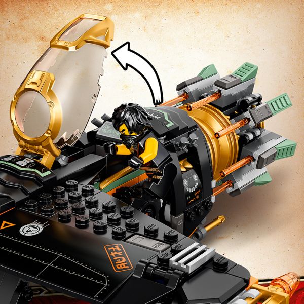 Đồ chơi LEGO Ninjago Phi Cơ Chiến Đấu Của Cole 71736