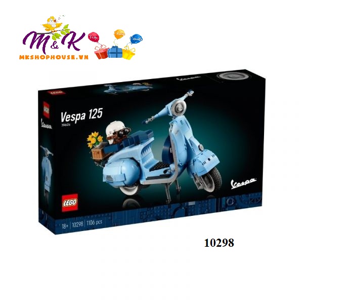 Đồ Chơi LEGO ADULTS 10298 Xe Vespa Cổ