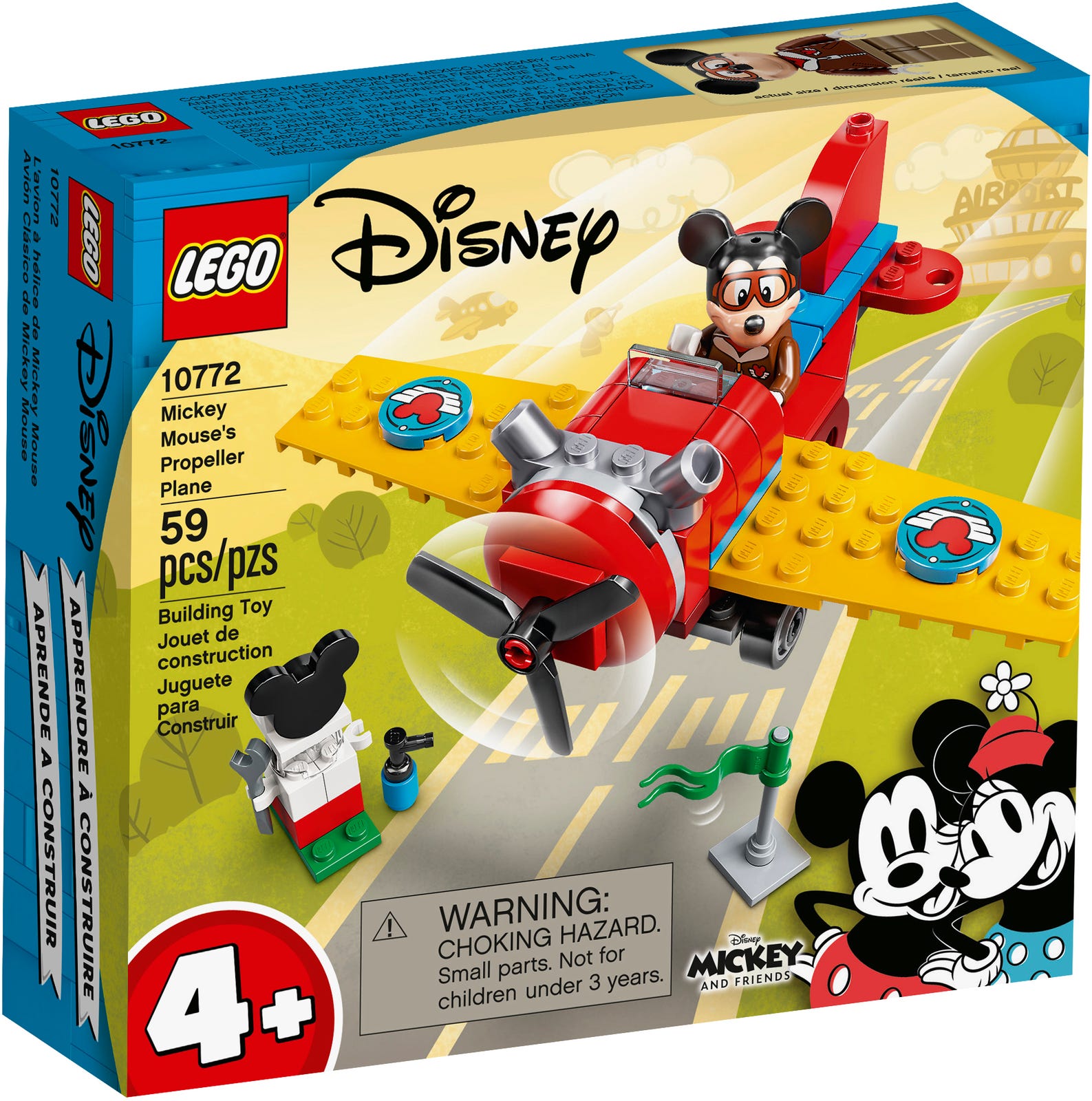 Máy Bay Cánh Quạt Của Chuột Mickey - LEGO DISNEY 10772