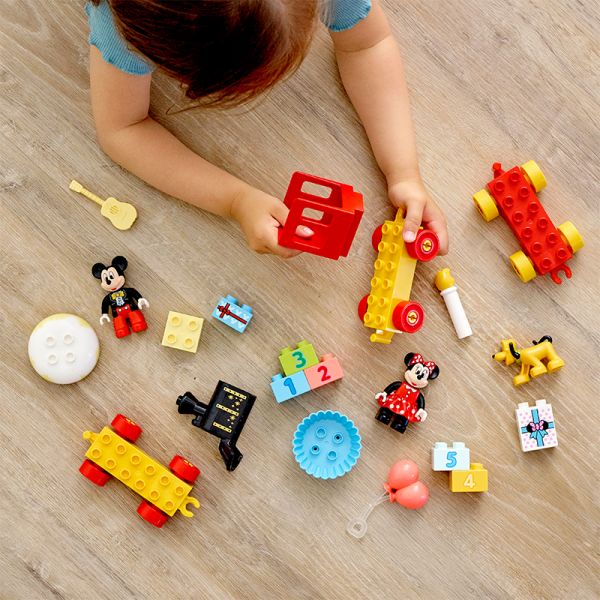 Đồ chơi LEGO DUPLO Disney Đoàn Tàu Sinh Nhật Của Mickey & Minnie 10941