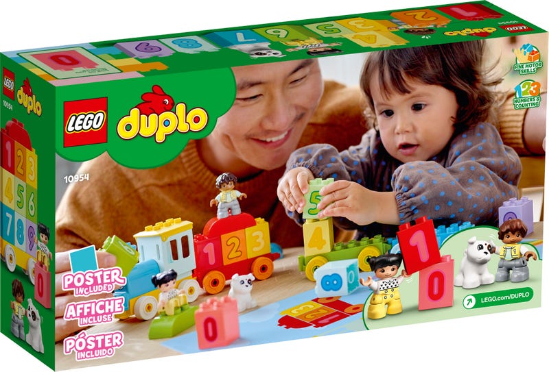 Tàu Lửa Học Đếm Số - LEGO DUPLO 10954