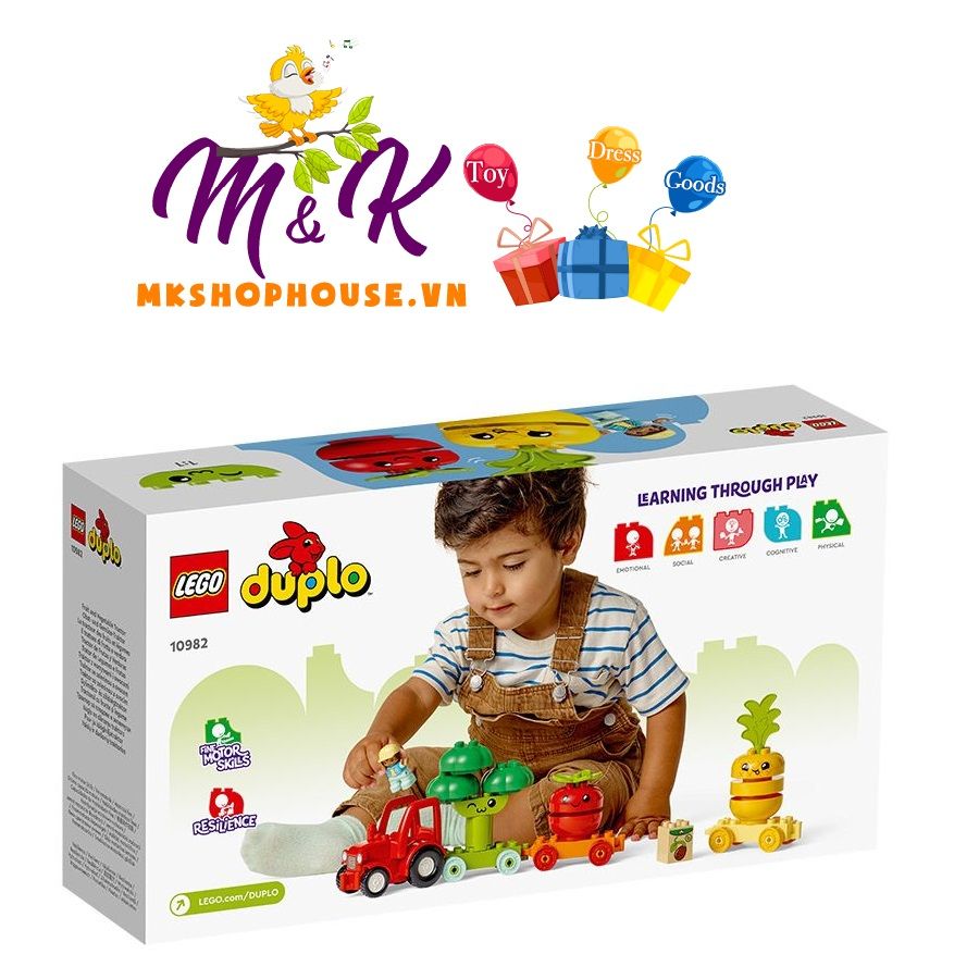 LEGO DUPLO 10982 Đoàn Tàu Rau Củ Hữu Cơ