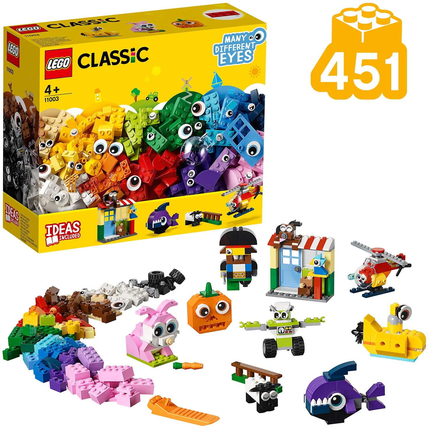 LEGO-Bộ Gạch Classic Kèm Chi Tiết Đặc Biệt-11003