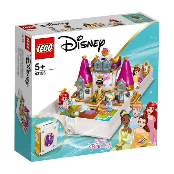 Lego Disney Câu chuyện phiêu lưu của Ariel, Belle, Cinderella và Tiana 43193