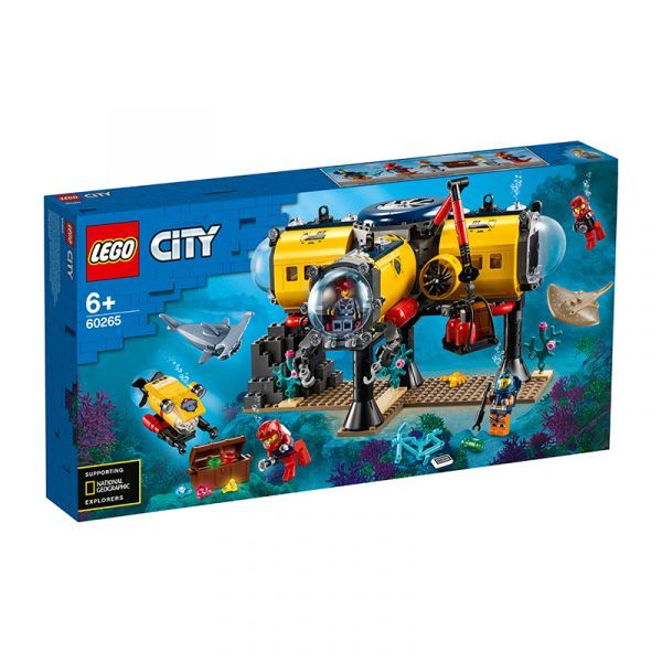 Đồ Chơi Lắp Ráp Trạm Thăm Dò Đại Dương LEGO CITY 60265