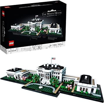 Đồ chơi lắp ráp mô hình LEGO ARCHITECTURE Nhà Trắng ở Mỹ 21054