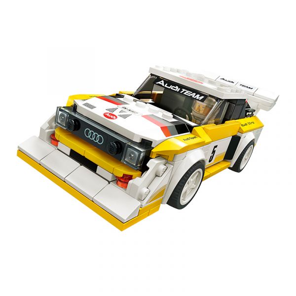 Mô Hình Lắp Ráp LEGO SPEED CHAMPIONS Siêu Xe 1985 Audi Sport Quattro S1 76897