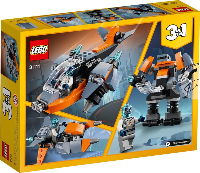 Phi Thuyền Thám Hiểm Không Gian - LEGO CREATOR 31111