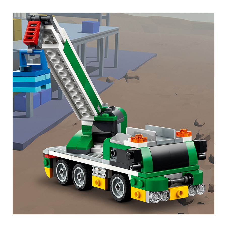 Xe Tải Vận Chuyển Xe Đua - LEGO CREATOR 31113