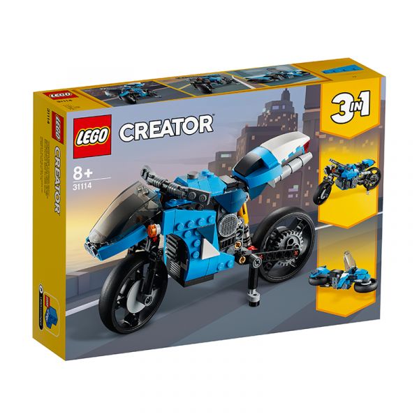 Đồ chơi LEGO Creator Siêu Mô Tô 31114