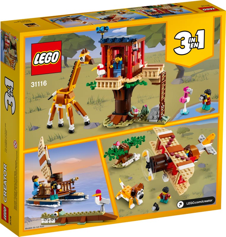 Nhà Cây Safari - LEGO CREATOR 3.1 - 31116