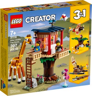 Nhà Cây Safari - LEGO CREATOR 3.1 - 31116