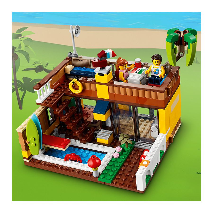 Nhà Lướt Sóng Bãi Biển - LEGO CREATOR 31118