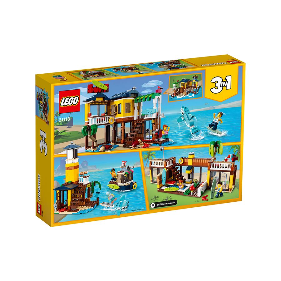 Nhà Lướt Sóng Bãi Biển - LEGO CREATOR 31118