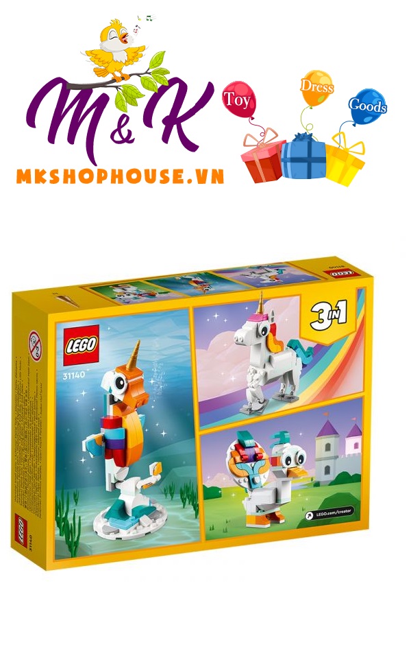 LEGO CREATOR 31140 Kỳ Lân Sắc Màu