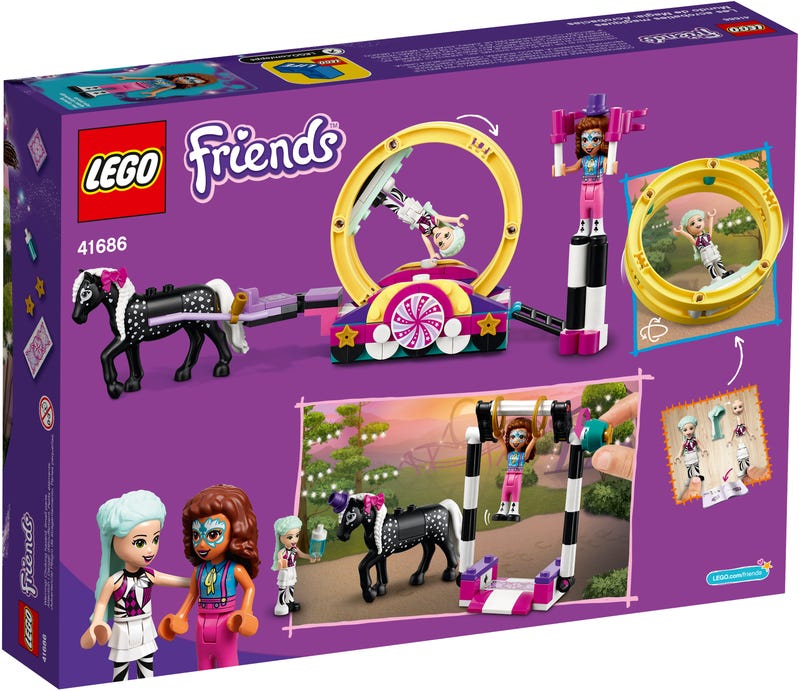 Buổi Biểu Diễn Ảo Thuật Nhào Lộn - LEGO FRIENDS 41686