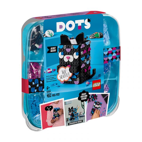 Đồ chơi LEGO DOTS Hộp Phụ Kiện Mèo Con Bí Ẩn 41924