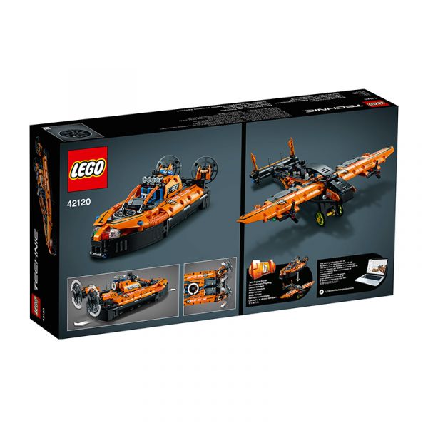 LEGO TECHNIC 42120 Ca nô Đệm Khí Cứu Hộ (457 chi tiết)