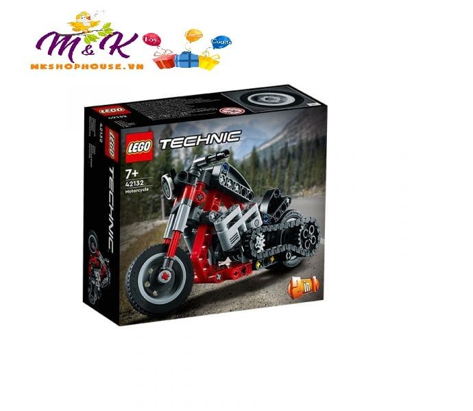 Đồ Chơi LEGO TECHNIC Xe Mô Tô Độ 42132