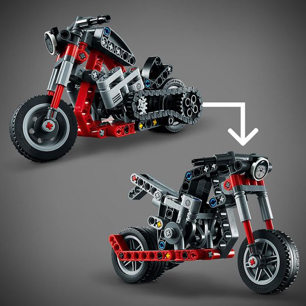 Đồ Chơi LEGO TECHNIC Xe Mô Tô Độ 42132