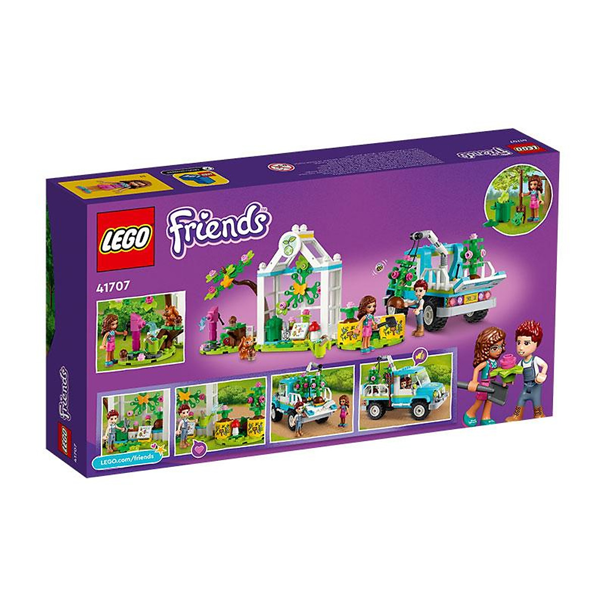 Đồ Chơi LEGO FRIENDS Xe Trồng Cây Xanh Di Động 41707