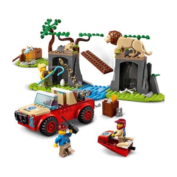 Đồ Chơi LEGO CITY Xe Địa Hình Cứu Hộ 60301