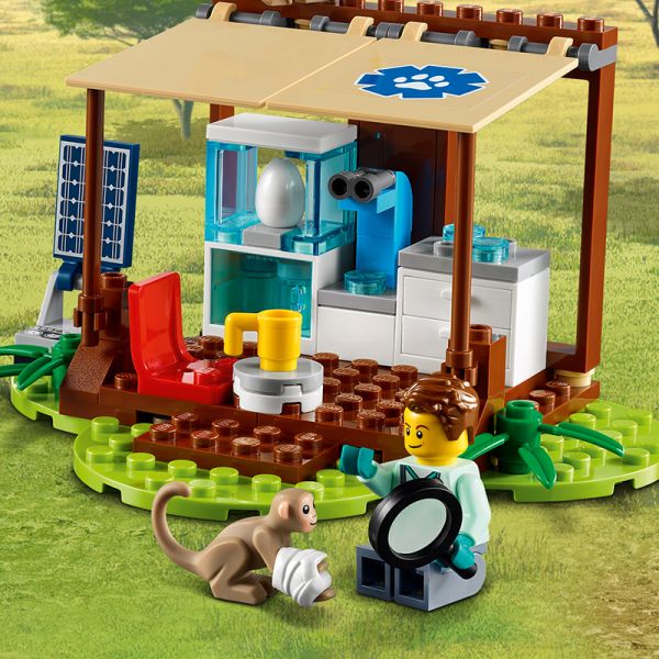 Đồ Chơi LEGO Biệt Đội Cứu Hộ Động Vật Hoang Dã 60302