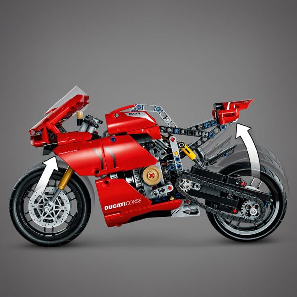 LEGO TECHNIC 42107 Siêu Mô Tô Ducati Panigale V4 R