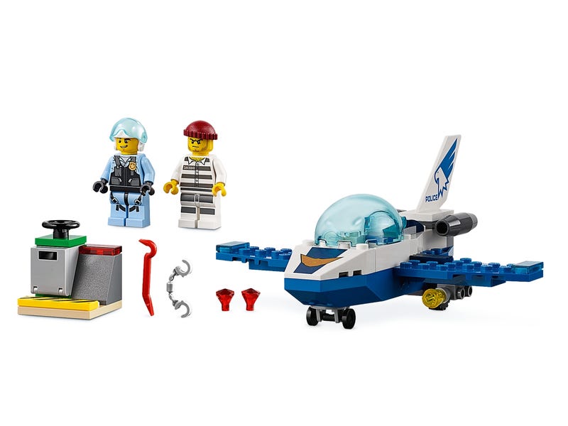 Máy Bay Tuần Tra Cảnh Sát - LEGO CTIY 60206