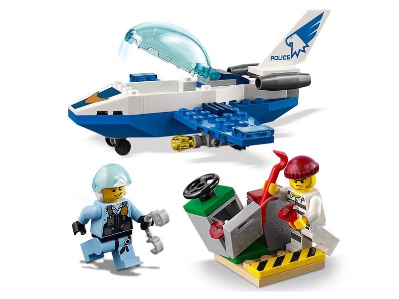 Máy Bay Tuần Tra Cảnh Sát - LEGO CTIY 60206