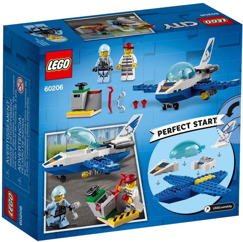 Máy Bay Tuần Tra Cảnh Sát - LEGO CTIY 60206