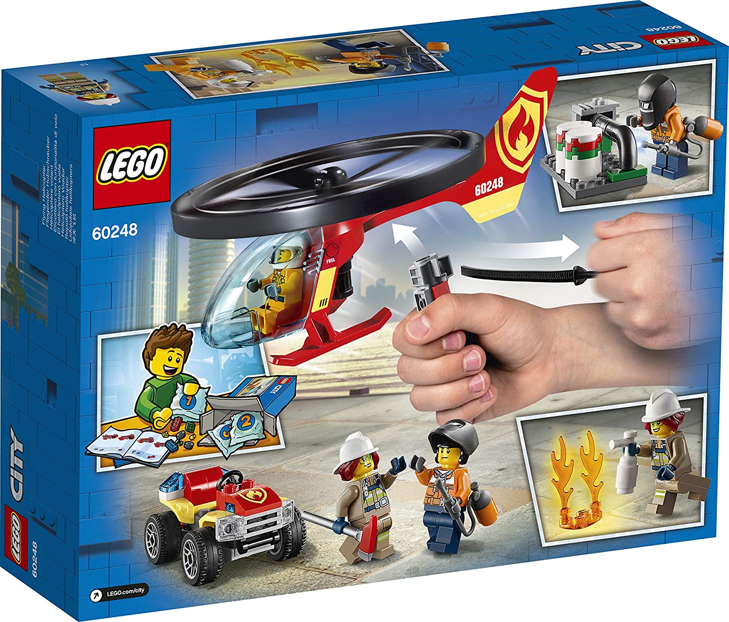 LEGO-Trực Thăng Cứu Hỏa Khẩn Cấp-60248