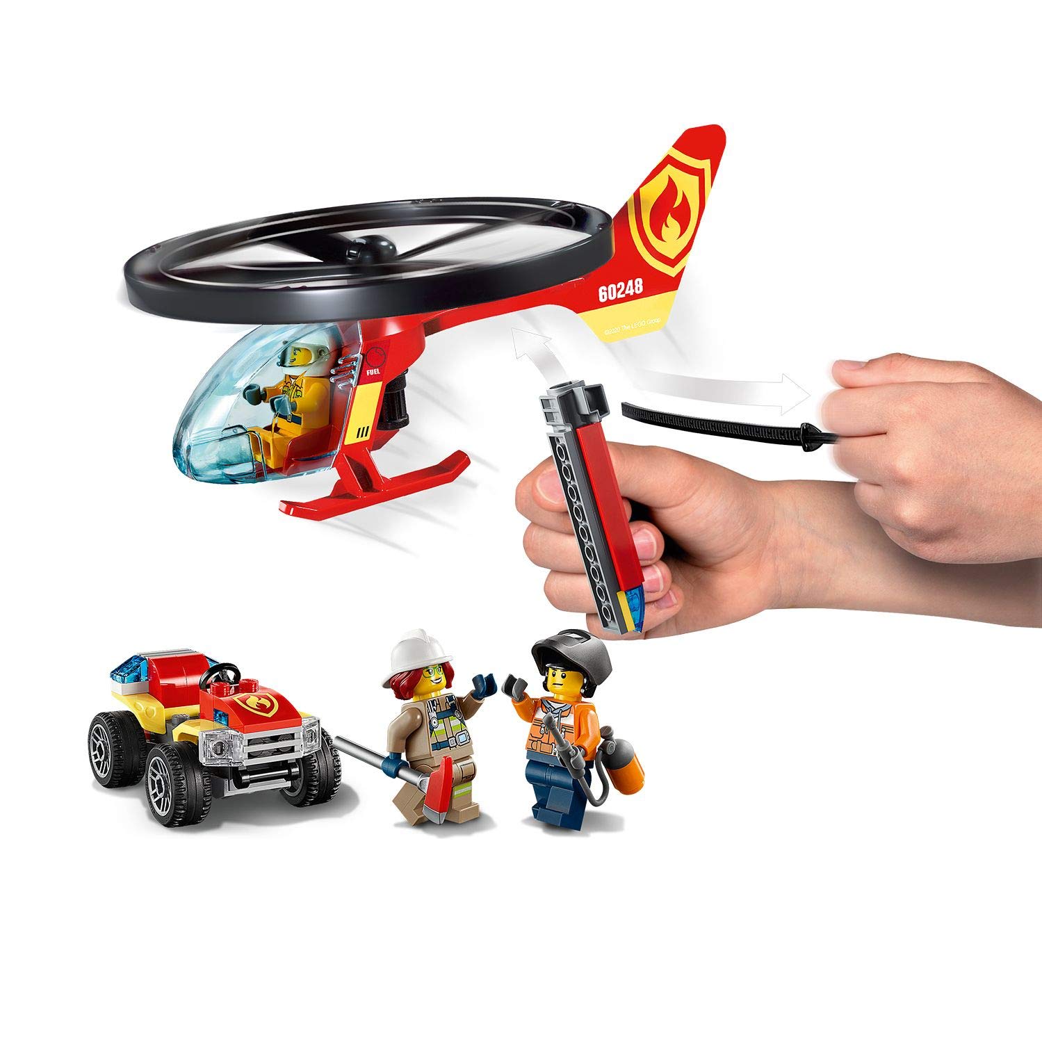 LEGO-Trực Thăng Cứu Hỏa Khẩn Cấp-60248