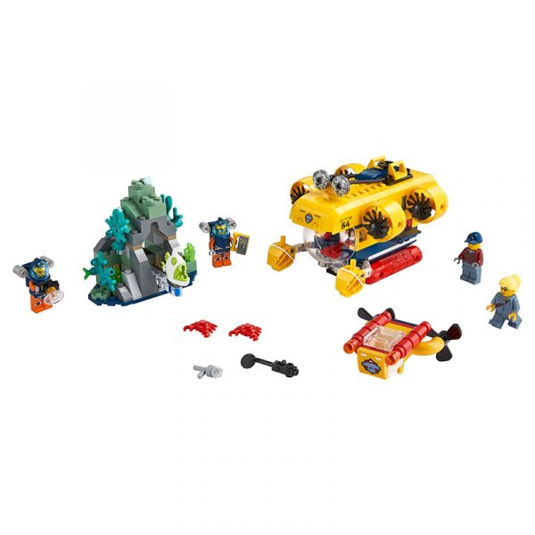 Đồ Chơi LEGO CITY Tàu Ngầm Thám Hiểm Đại Dương  60264