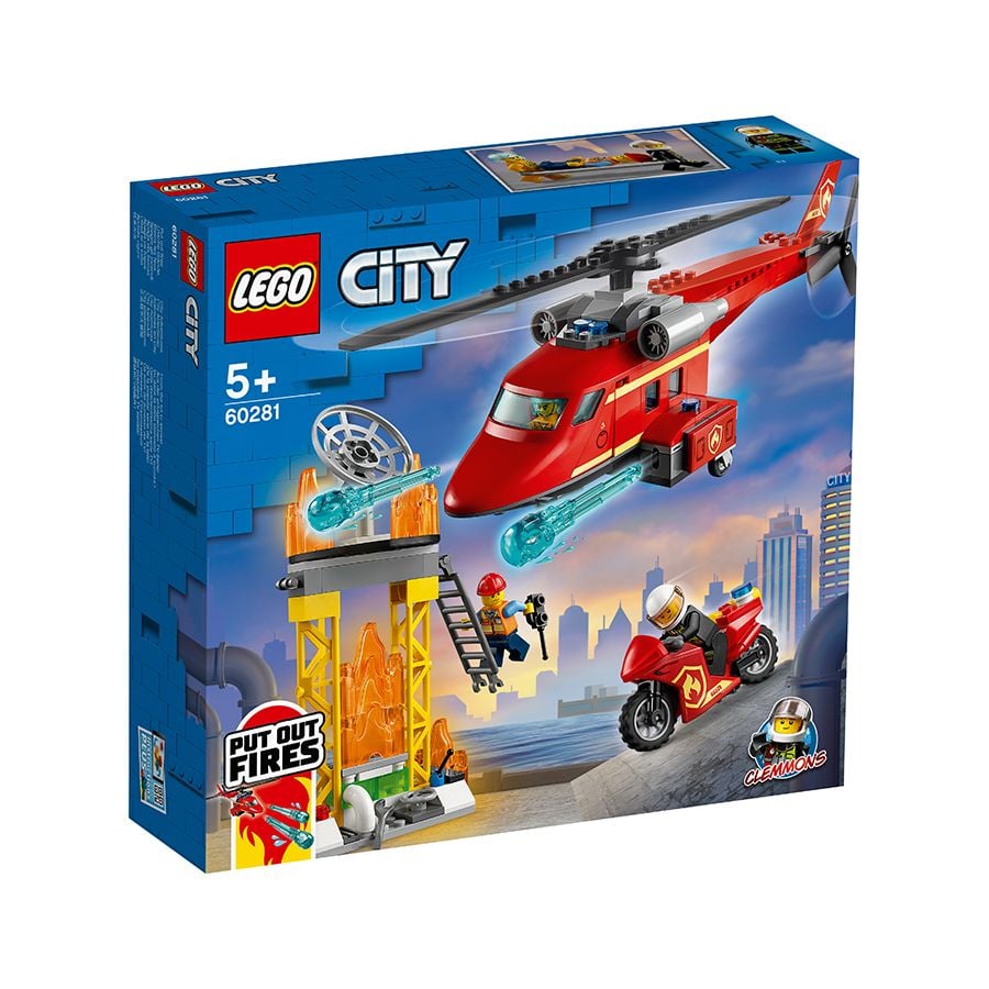 Trực Thăng Cứu Hỏa - LEGO CITY 60281