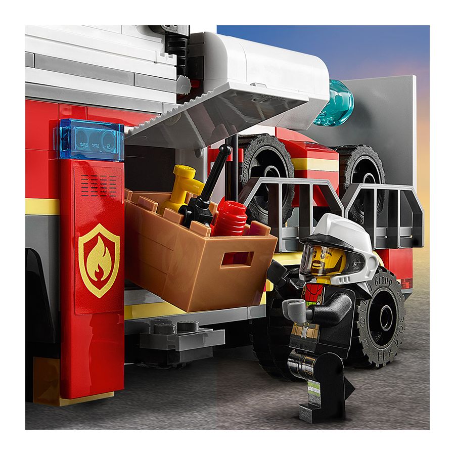 Xe Đầu Kéo Chữa Cháy - LEGO CITY 60282