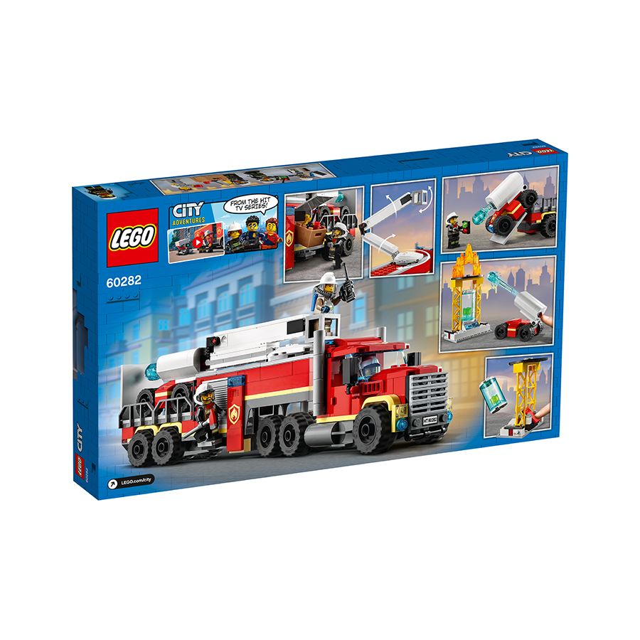 Xe Đầu Kéo Chữa Cháy - LEGO CITY 60282