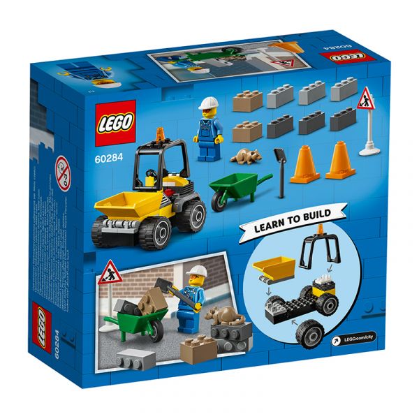 Đồ chơi LEGO City Xe Xúc Lật Sửa Chữa Đường 60284