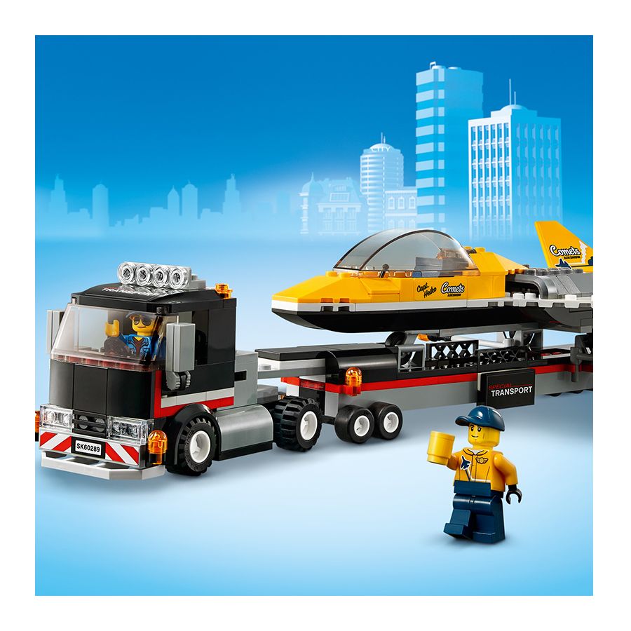 Xe Vận Chuyển Máy Bay Phản Lực - LEGO CITY 60289