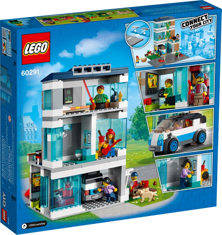 Nhà Phố - LEGO CITY 60291