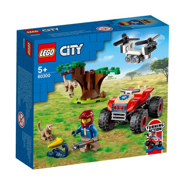 Đồ Chơi LEGO Xe Cứu Hộ Động Vật Hoang Dã 60300