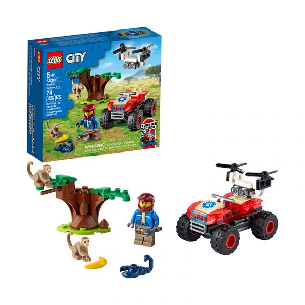 Đồ Chơi LEGO Xe Cứu Hộ Động Vật Hoang Dã 60300