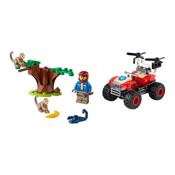 Đồ Chơi LEGO Xe Cứu Hộ Động Vật Hoang Dã 60300