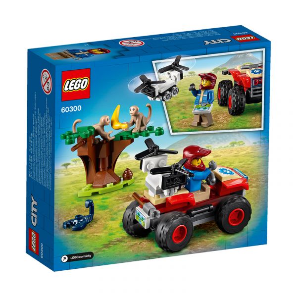 Đồ Chơi LEGO Xe Cứu Hộ Động Vật Hoang Dã 60300