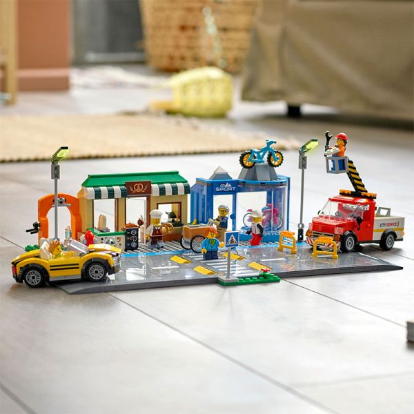 Đồ chơi LEGO City Khu Phố Mua Sắm 60306