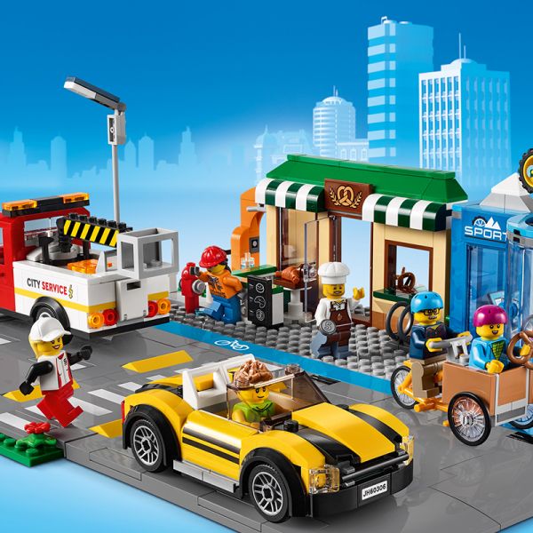 Đồ chơi LEGO City Khu Phố Mua Sắm 60306