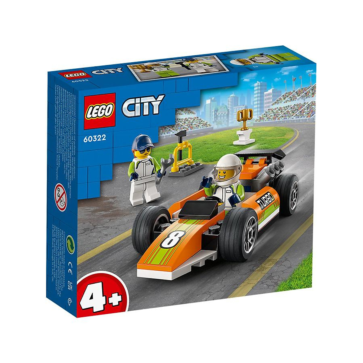 Đồ Chơi LEGO CITY Xe Đua Tốc Độ 60322
