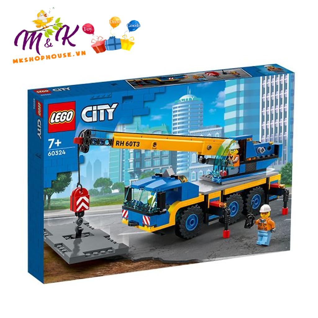 LEGO City 60324 Cần cẩu di động (340 chi tiết)