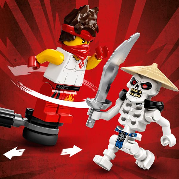 Đồ chơi LEGO Đấu Trường Ninjago - Kai Đối Đầu Skullin 71730