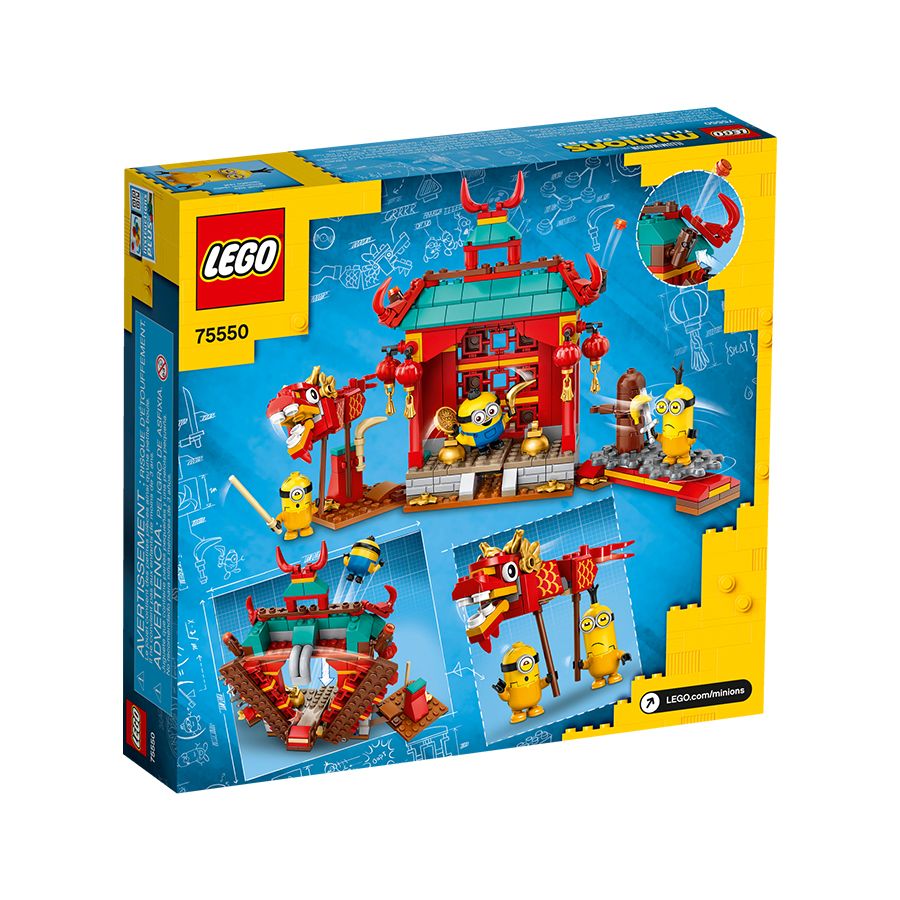 Trận Chiến Kung Fu - LEGO MINIONS 75550